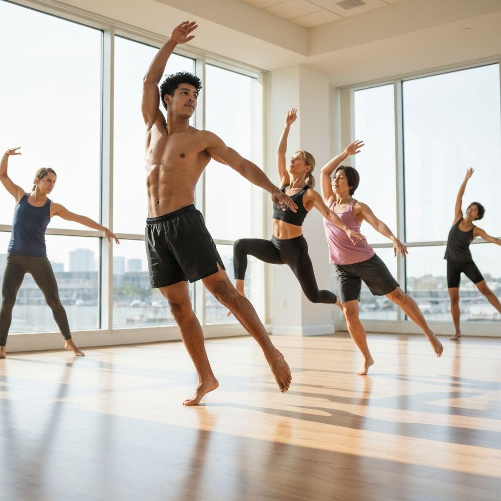 Menschen in dynamischer Bewegung